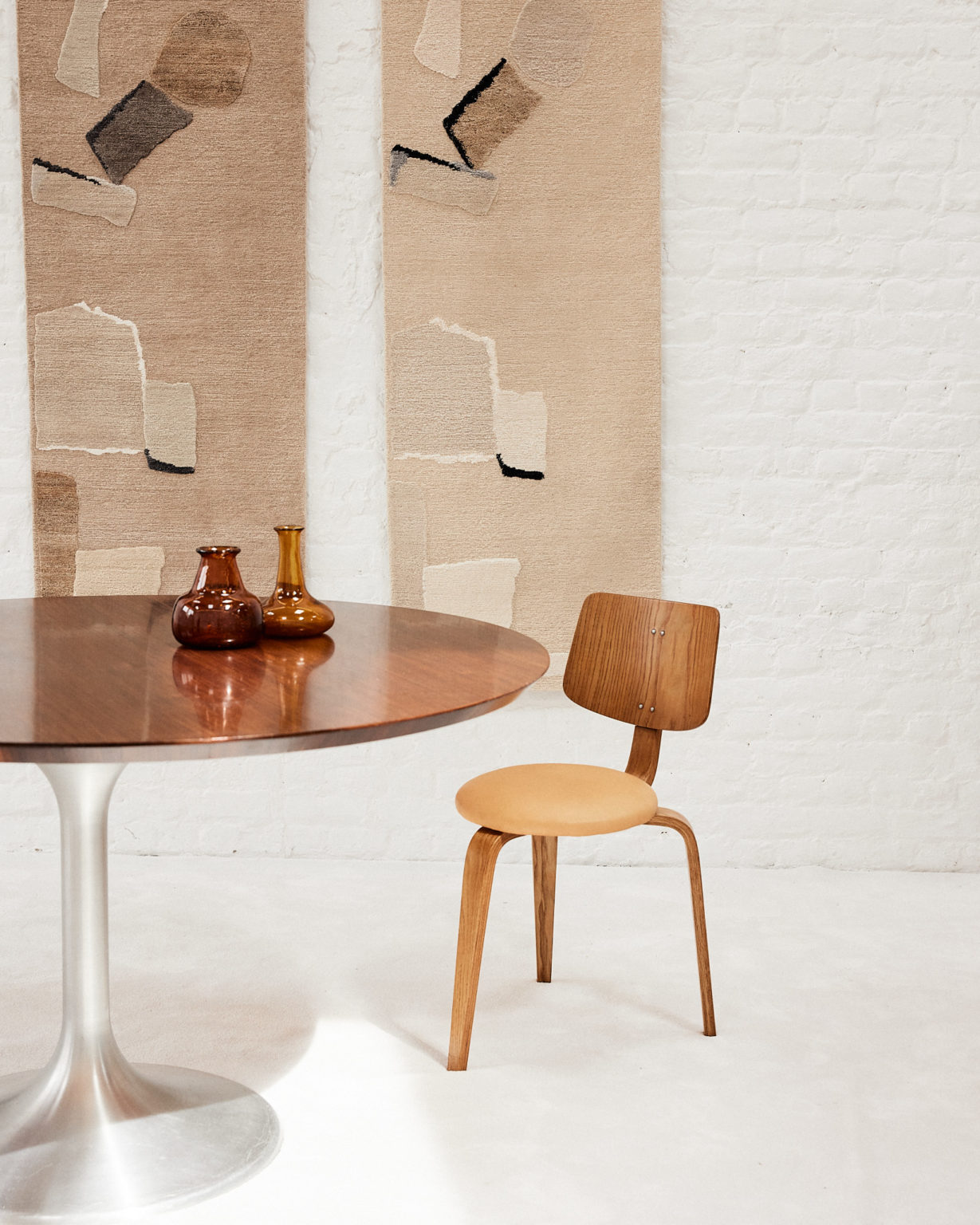 "Agarico" Round Table by Beppe vida